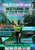 Affiche de Championnat 10 Km Nocturne de Sain-Paul